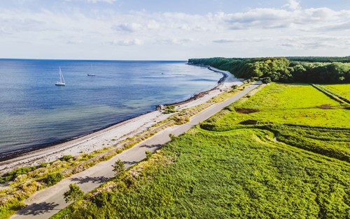 Hesnæs Strand Kystlinje Hav Luftfoto Credit Daniel Villadsen 1600Px